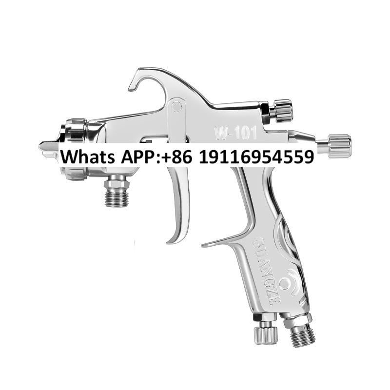 Furniture Hardware Paint - ปืนพ่นสี W-101, ฮาร์ดแวร์เฟอร์นิเจอร์, หม้อบนและล่างโลหะแผ่นรถยนต์, ปืนพ่นสีเคลือบด้านบนด้วยตนเอง
