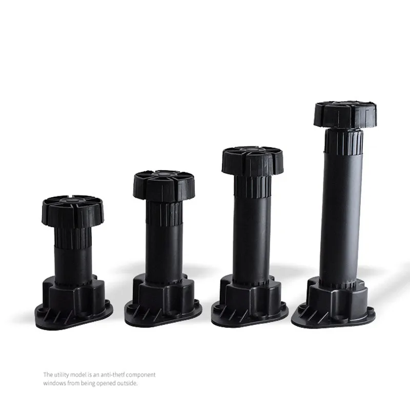 Furniture Leveling Hardware - 1 ชิ้นปรับความสูงขาตู้พลาสติกรอบตู้เท้าเฟอร์นิเจอร์สนับสนุน Leveling ฟุต protector เปลี่ยนฮาร์ดแวร์
