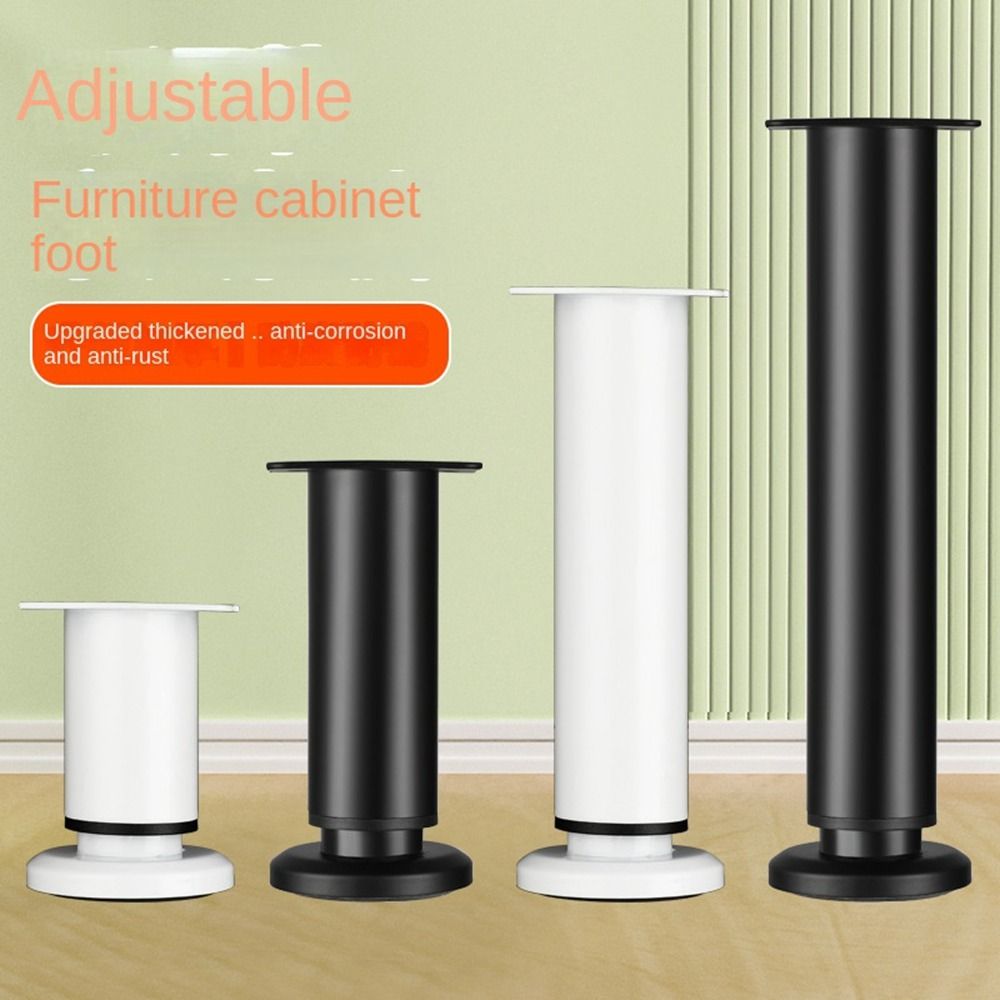 Furniture Leveling Hardware - ขาเฟอร์นิเจอร์สแตนเลสแบบปรับระดับได้ 1 ชิ้น อุปกรณ์เสริมขาโต๊ะ ปรับความสูง ขาโซฟา