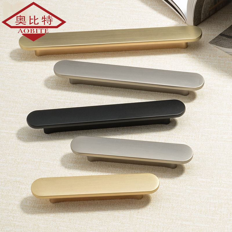 Furniture Hardware Items - มือจับประตูตู้ครัว AOB สีทอง มือจับตู้เสื้อผ้าสีดำ มือจับลิ้นชัก ตู้เสื้อผ้า