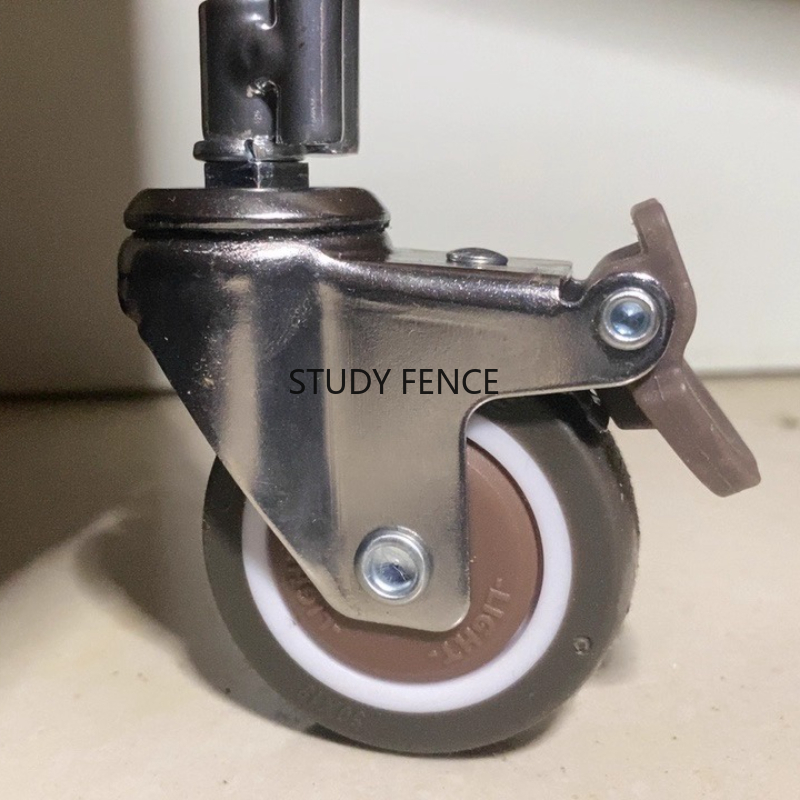 4pcs เงียบยางล้อหมุนยางล้อเลื่ - Used Furniture Hardware บทวิจารณ์และราคา