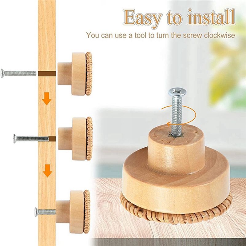 ABLQ ที่จับไม้ ที่จับลิ้นชักหว - Furniture Hardware Paint บทวิจารณ์และราคา