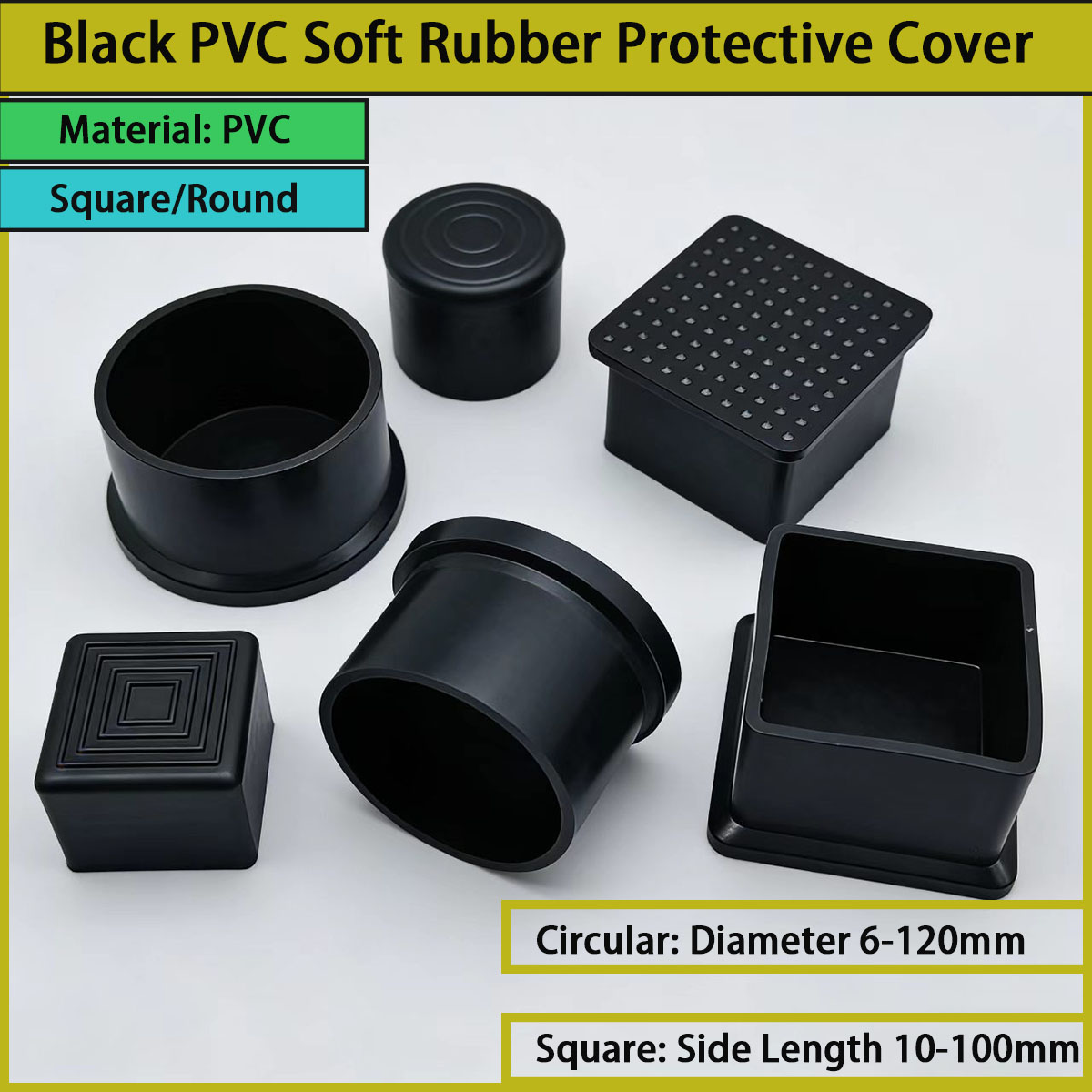 ฝาครอบป้องกันทำจากยางพีวีซีสีด - Used Furniture Hardware บทวิจารณ์และราคา