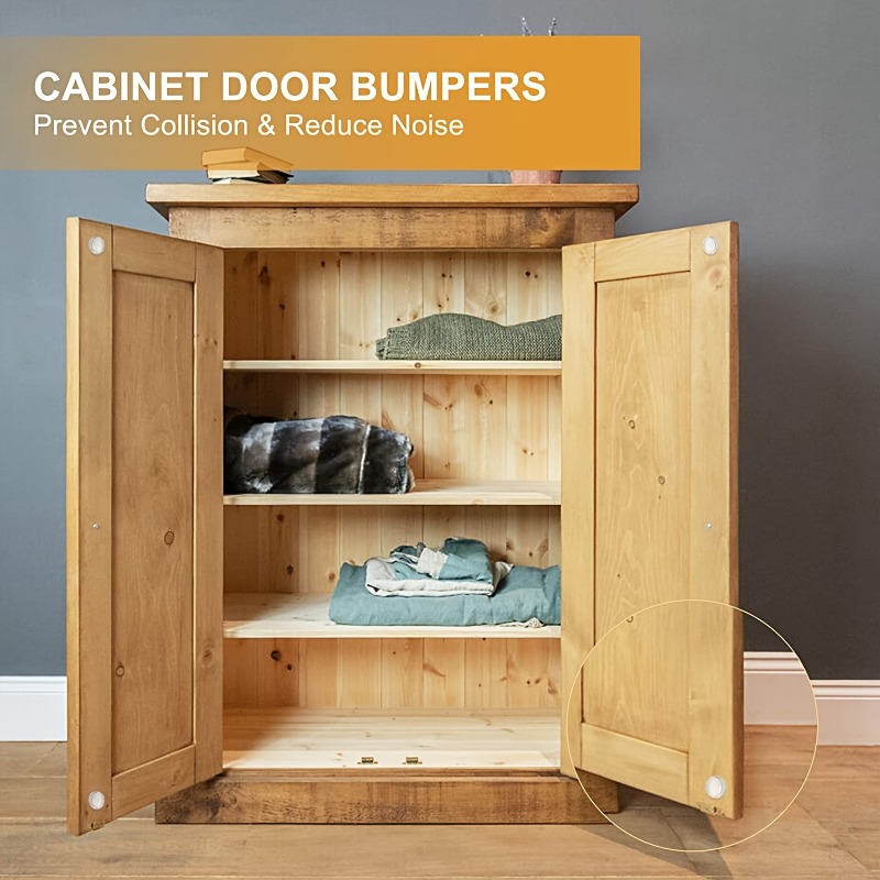 50 ชิ้น/ชุด แผ่นกันกระแทกประตู - Used Furniture Hardware บทวิจารณ์และราคา