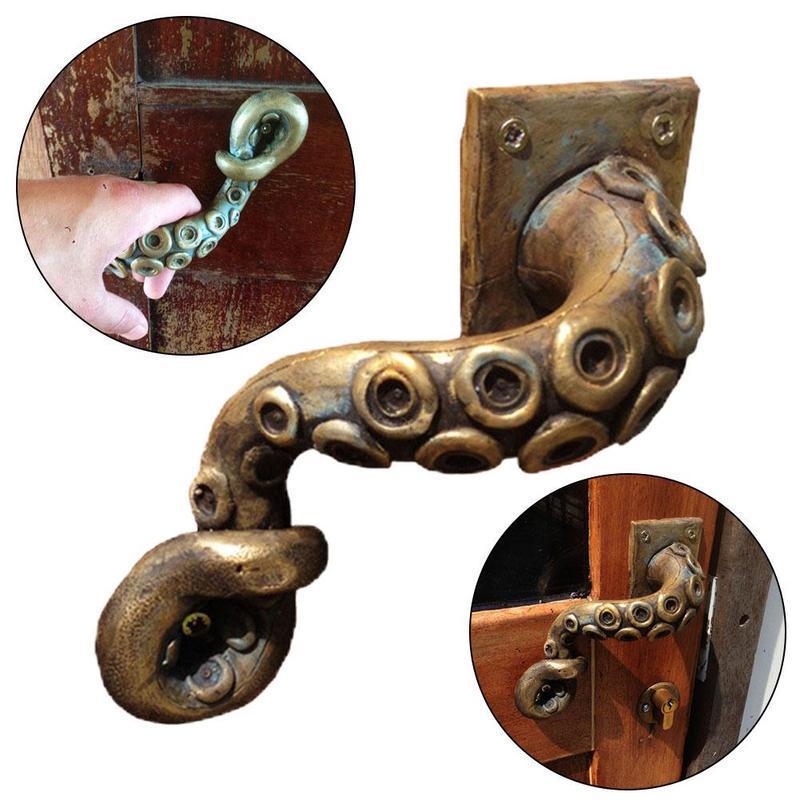 Vintage Octopus ลูกบิดประตูสัต - Furniture Hardware China บทวิจารณ์และราคา