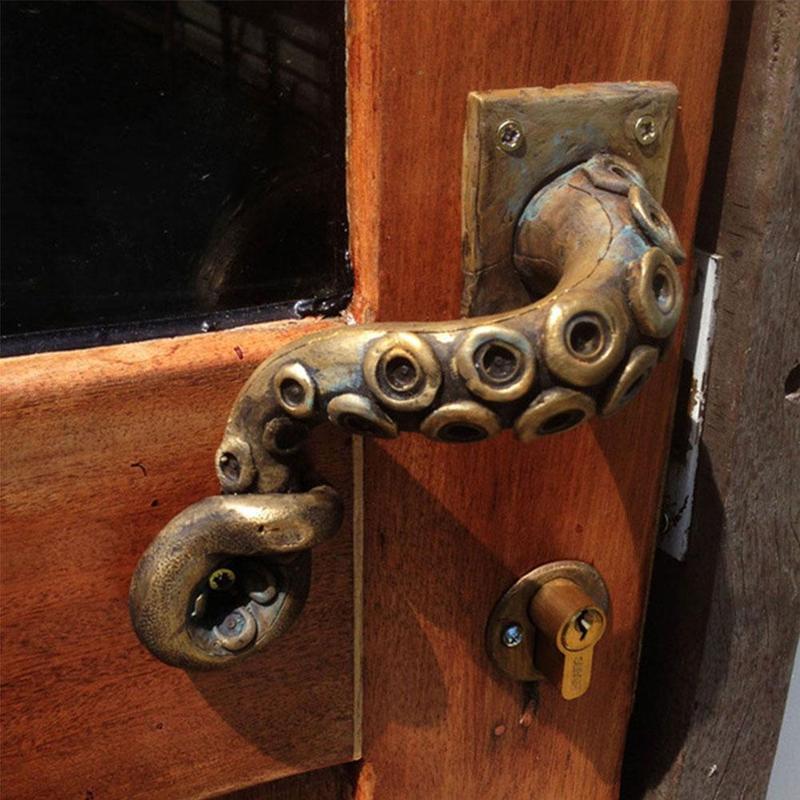 Vintage Octopus ลูกบิดประตูสัต - Furniture Hardware China บทวิจารณ์และราคา