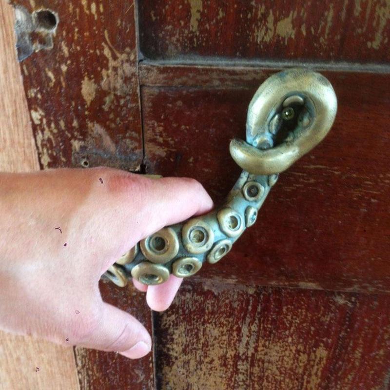 Vintage Octopus ลูกบิดประตูสัต - Furniture Hardware China บทวิจารณ์และราคา
