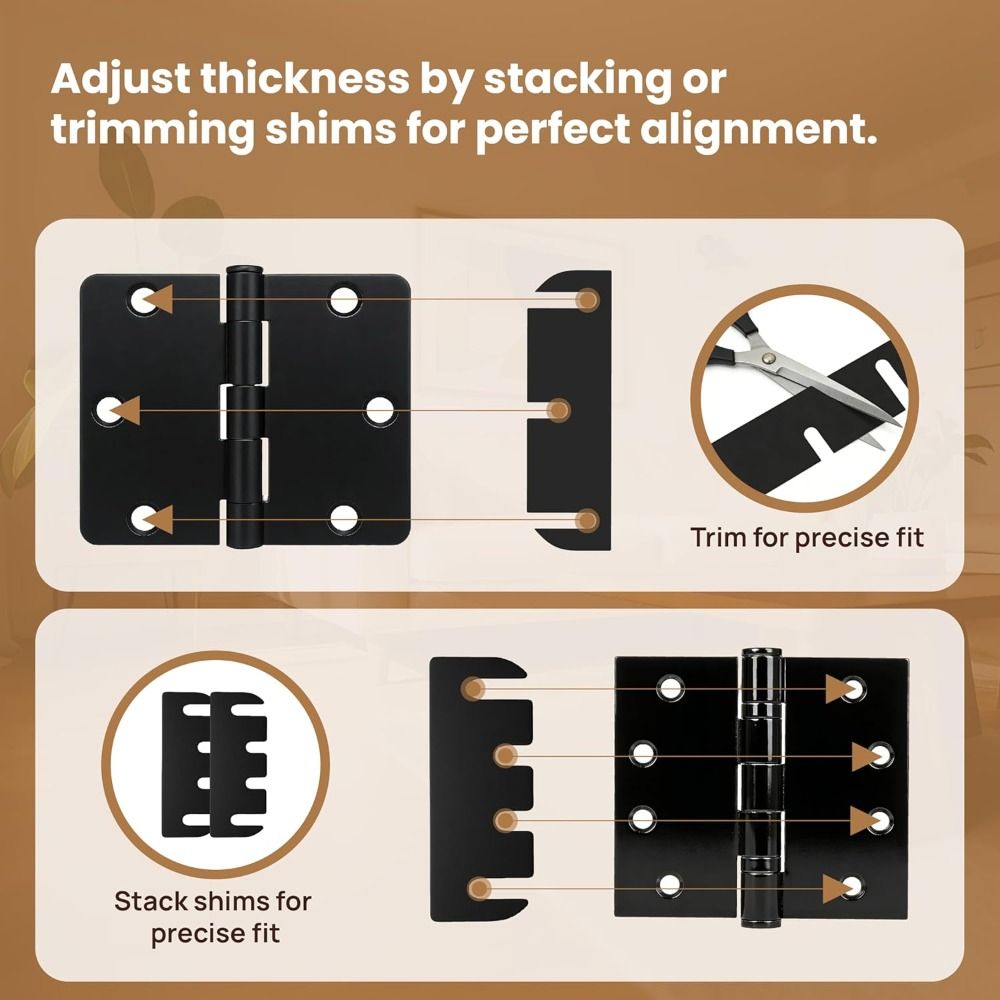 แผ่นรองบานพับประตูแบบปรับความห - Furniture Leveling Hardware บทวิจารณ์และราคา