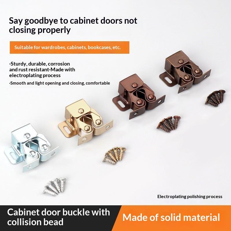 10 ชิ้น ตัวล็อกประตูตู้แบบลูกก - Furniture Hardware Paint บทวิจารณ์และราคา