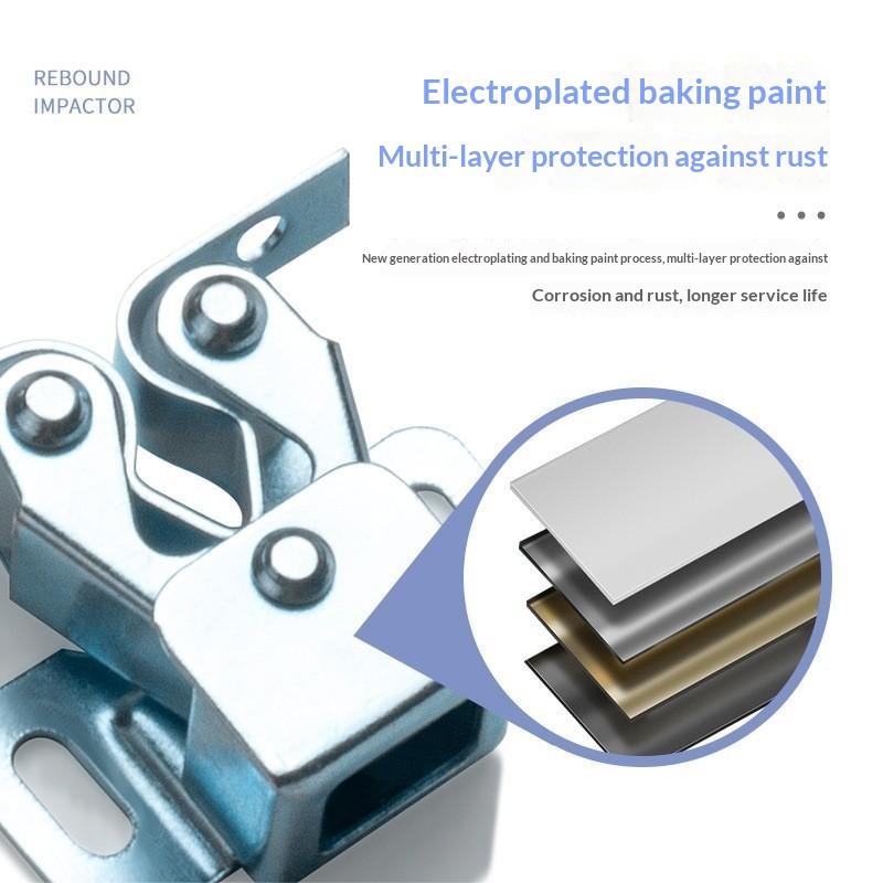 10 ชิ้น ตัวล็อกประตูตู้แบบลูกก - Furniture Hardware Paint บทวิจารณ์และราคา