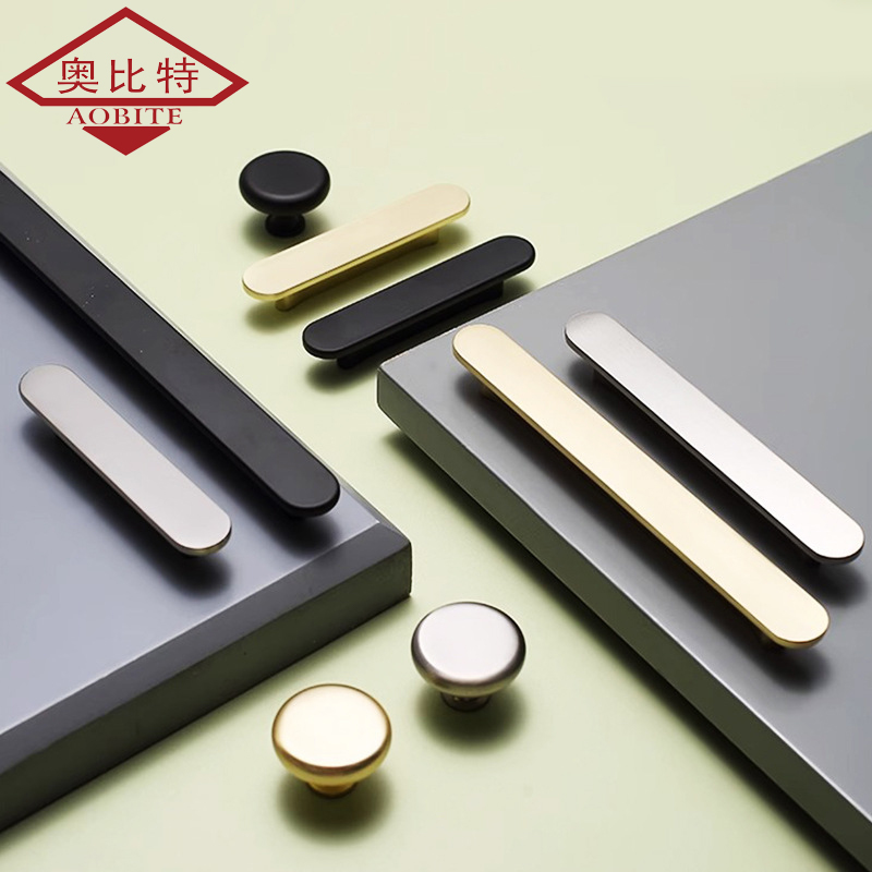 มือจับประตูตู้ครัว AOB สีทอง ม - Furniture Hardware Items บทวิจารณ์และราคา