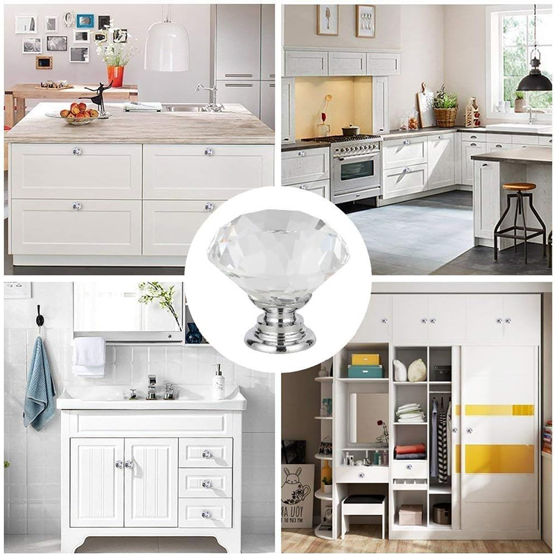 ลูกบิดตู้ 6 ชิ้น พร้อมสกรู ขนา - Furniture Hardware China บทวิจารณ์และราคา