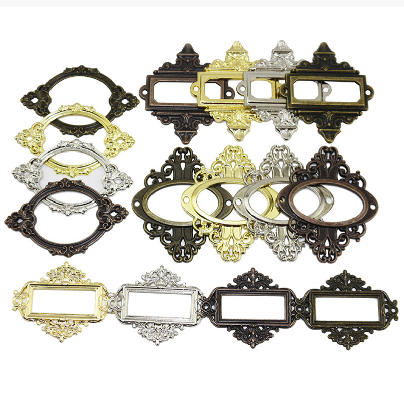 3Pcs โบราณแกะสลักอุปกรณ์เสริมย - Furniture Hardware Photos บทวิจารณ์และราคา