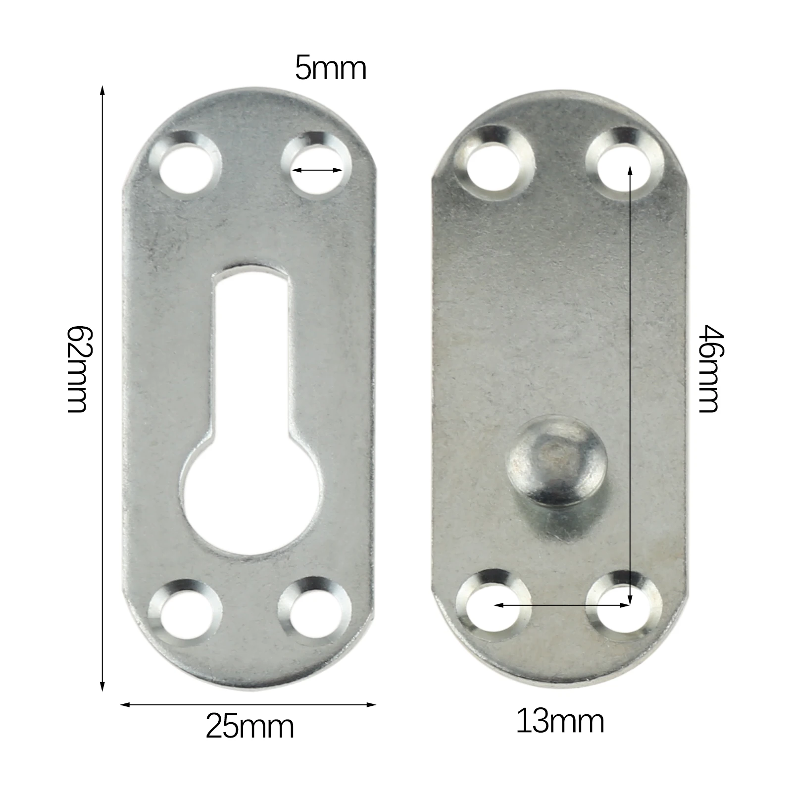 4ชุดหนาเตียงบานพับมุมรหัสที่มอ - Furniture Joining Hardware บทวิจารณ์และราคา